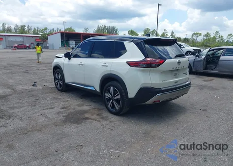2021 Nissan Rogue Platinum Intelligent Awd из США, поврежденный, VIN JN8AT3DD5MW321758